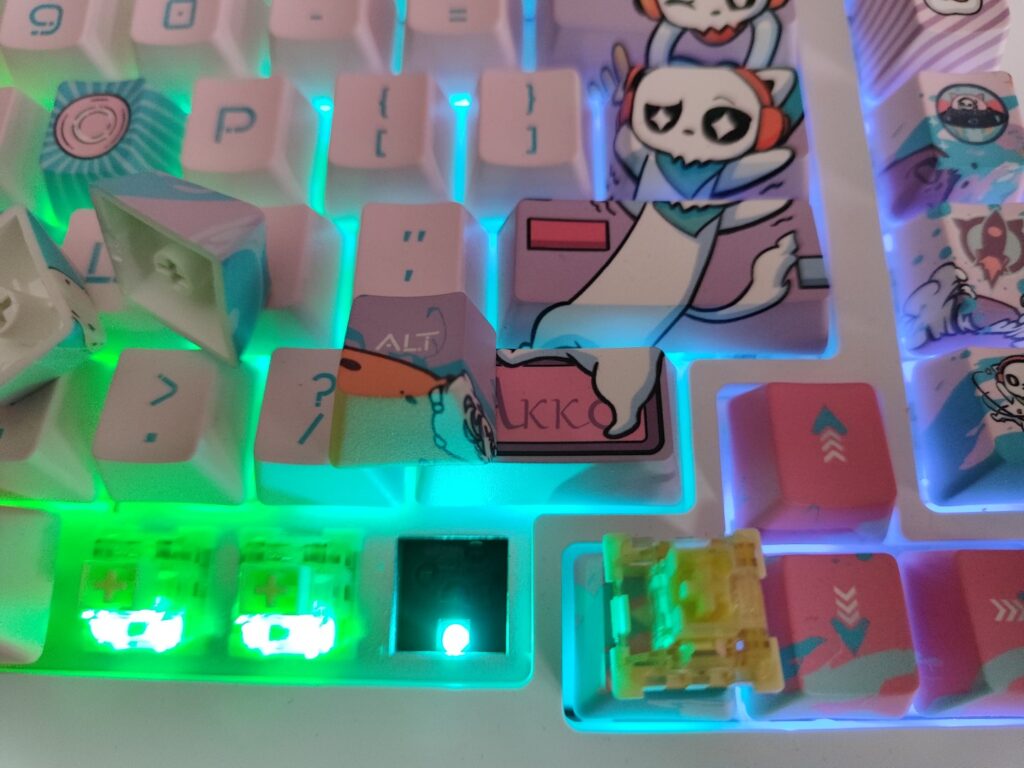 akko switch keycaps southface
